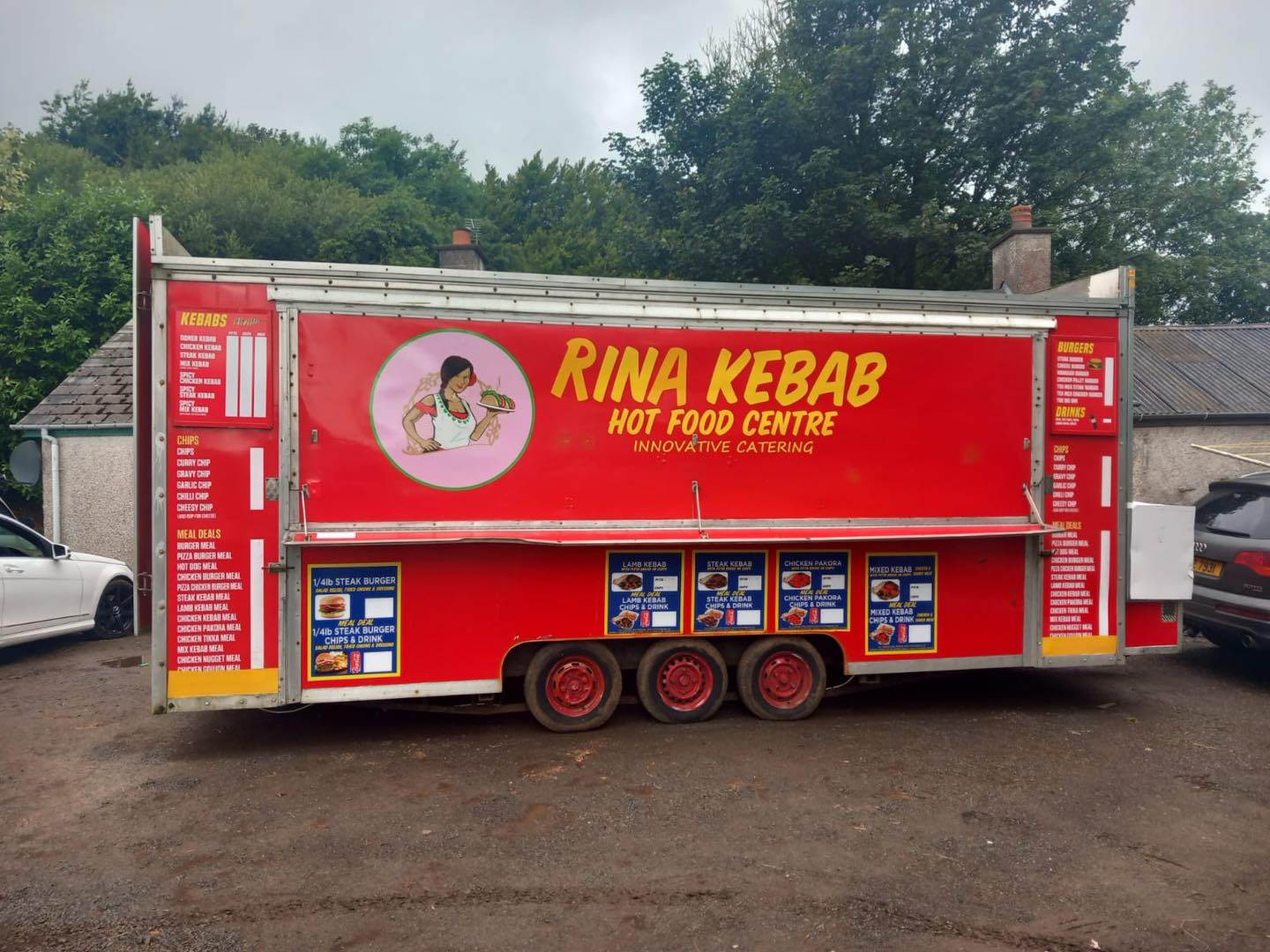 rina kebab red with logos